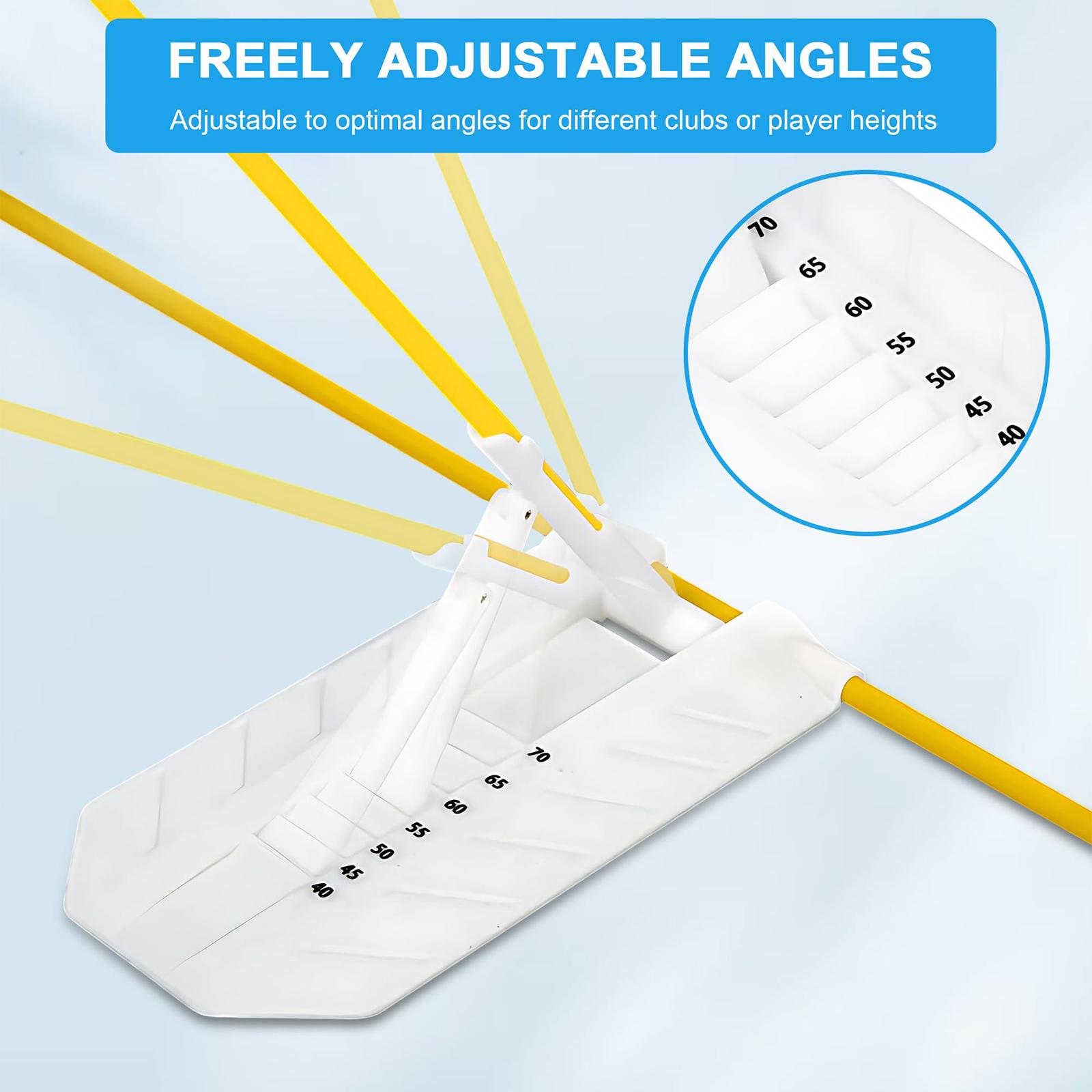 Adjustable Golf Swing Trainer  - Alignment Stick Set recensie en prijs