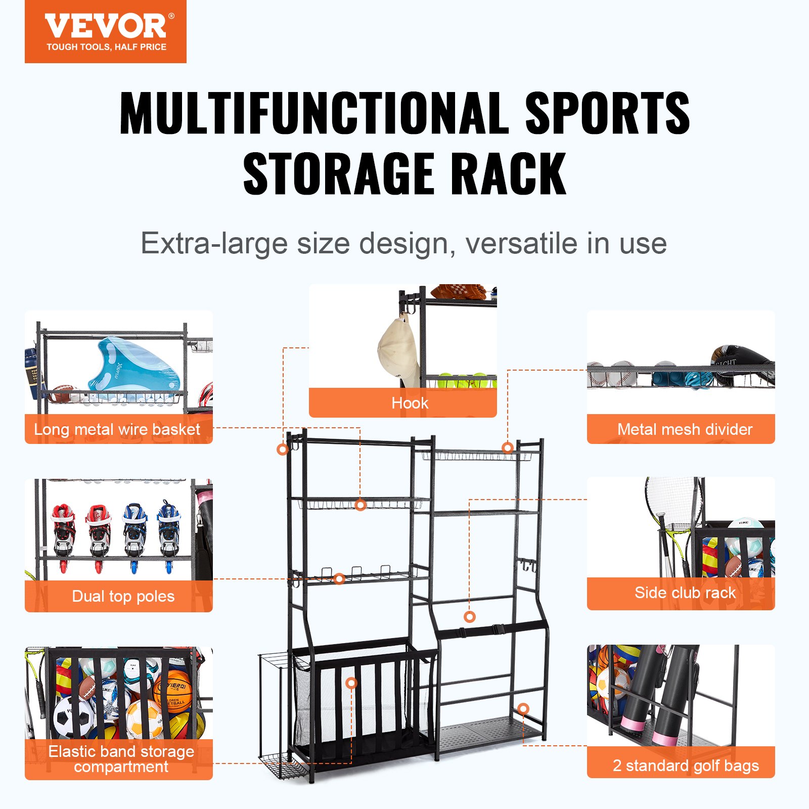 Golf Storage Garage Organizer, - Golf Equipment Usa recensie en prijs
